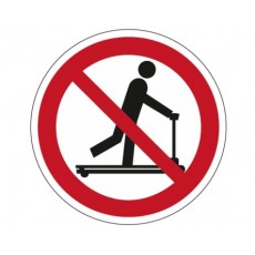Ženklas Draudžiama važiuoti...